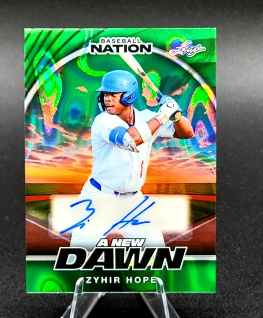 2025 Zyhir Hope 1/5 A New Dawn Auto Los Angeles Dodgers Top Prospect